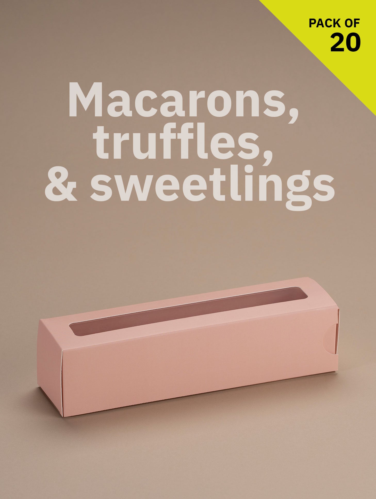 Window Paper Drawer Box