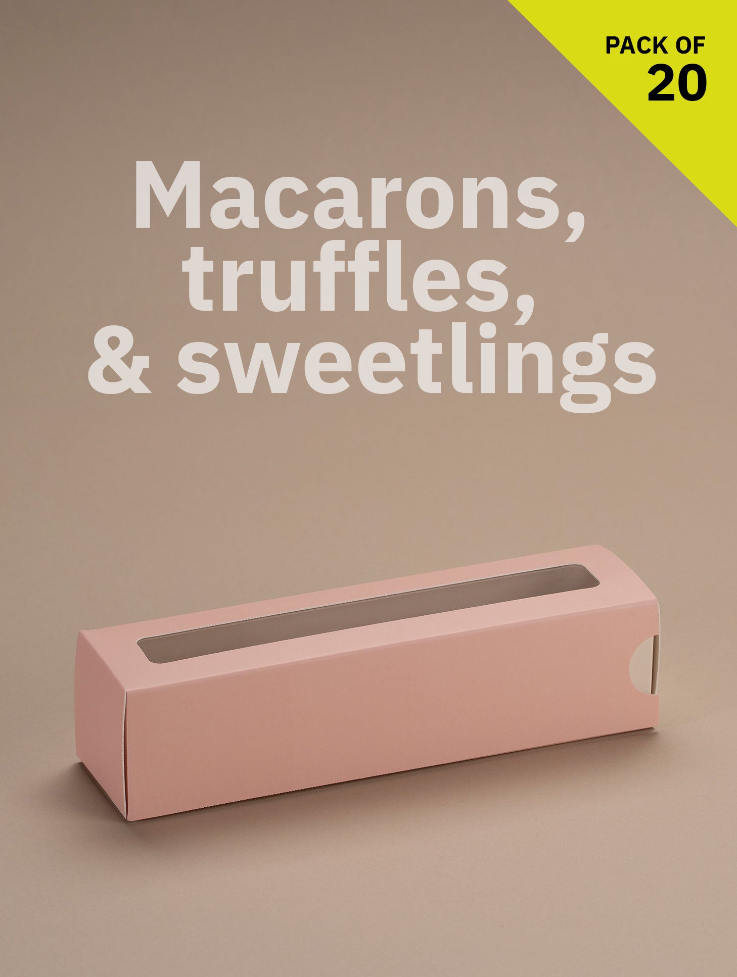 Window Paper Drawer Box