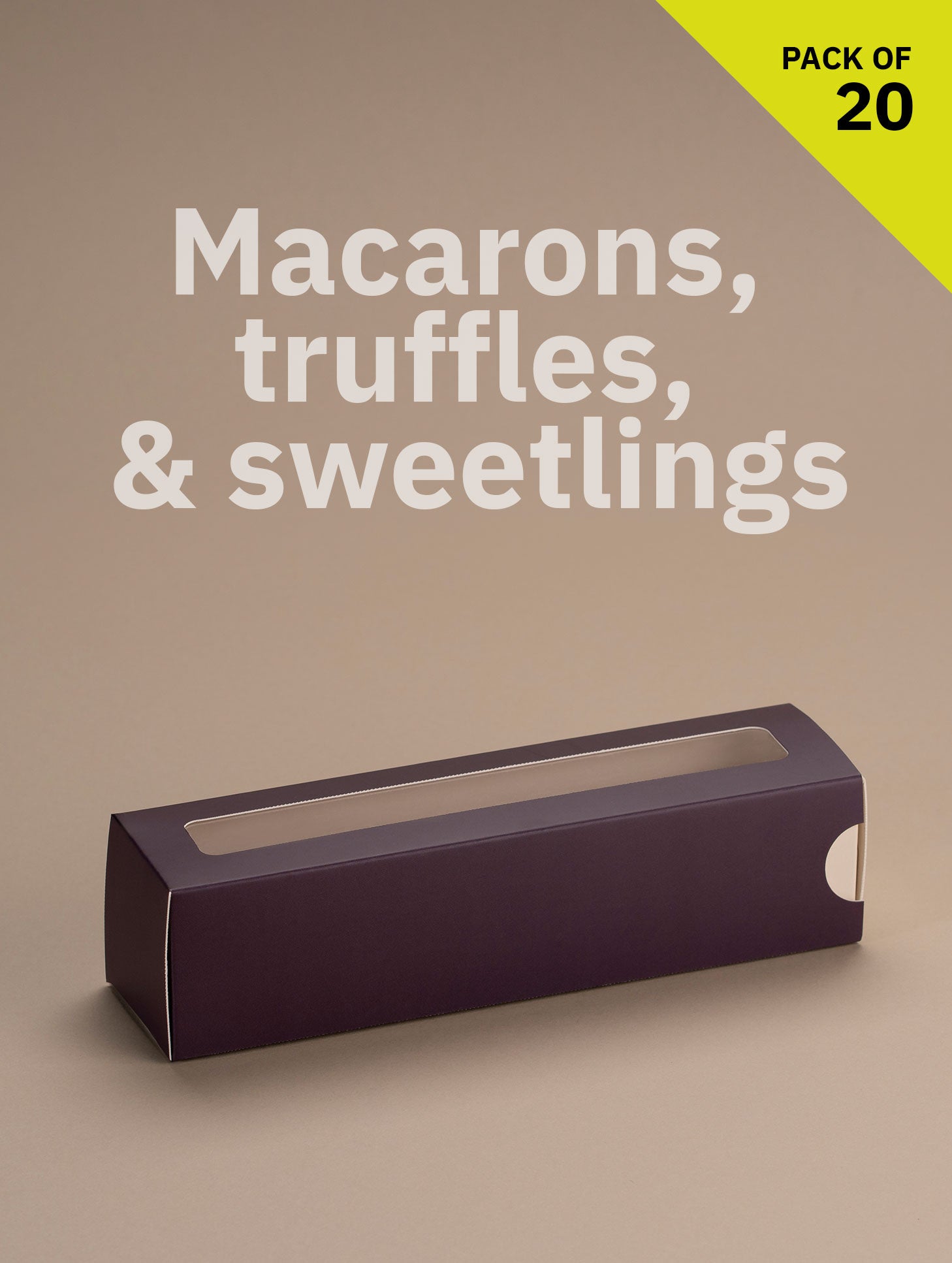 Window Paper Drawer Box