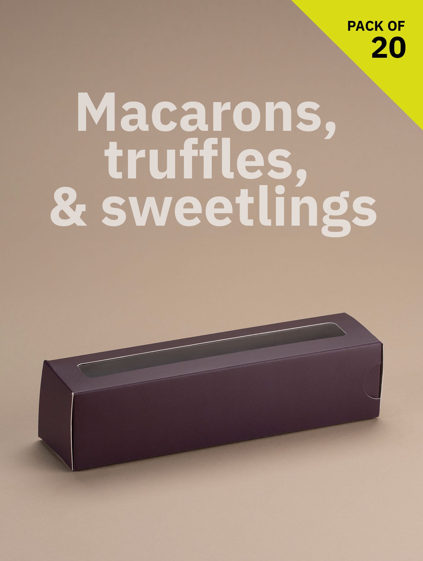 Window Paper Drawer Box