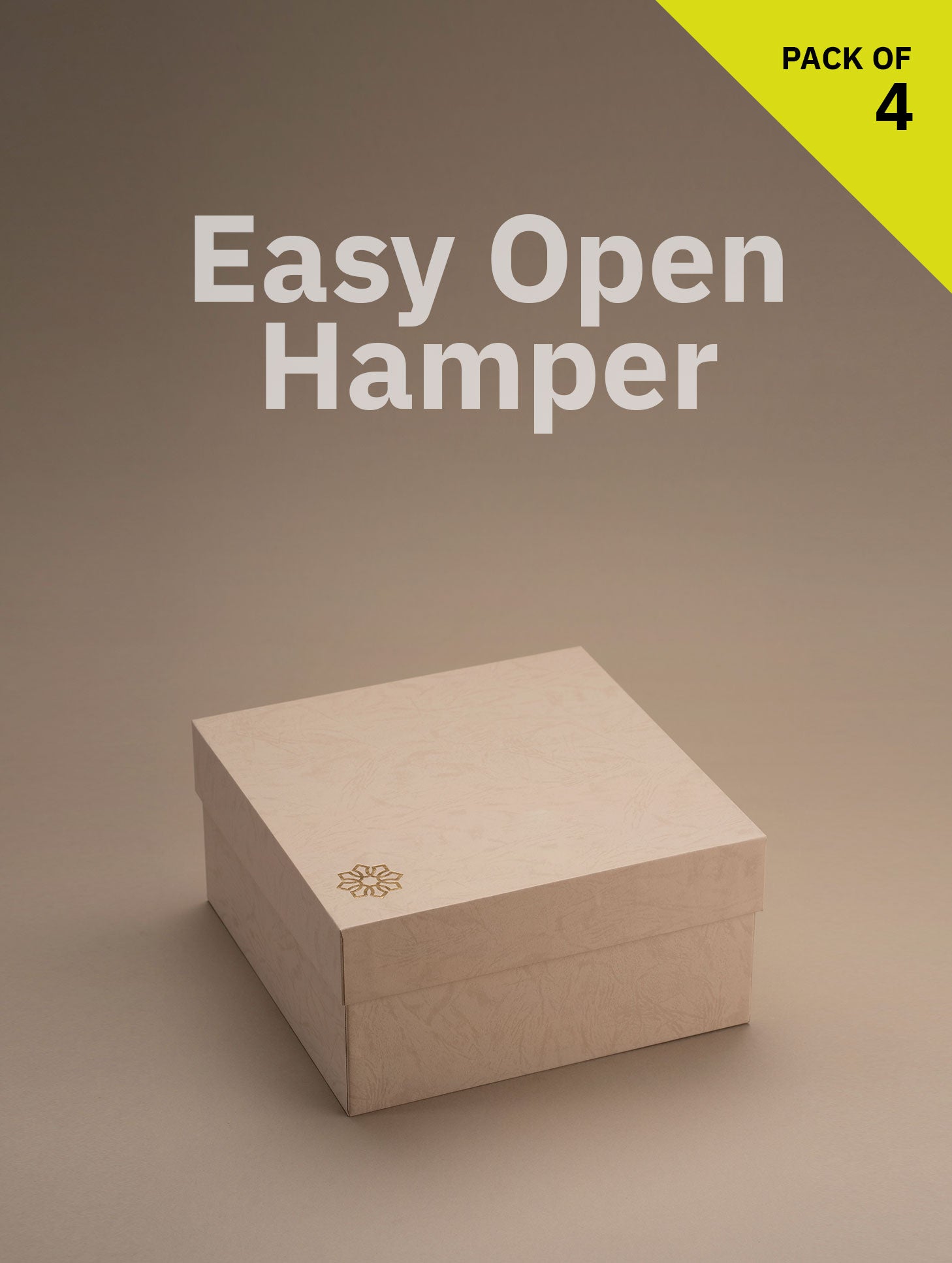 Lid Opening Square Box