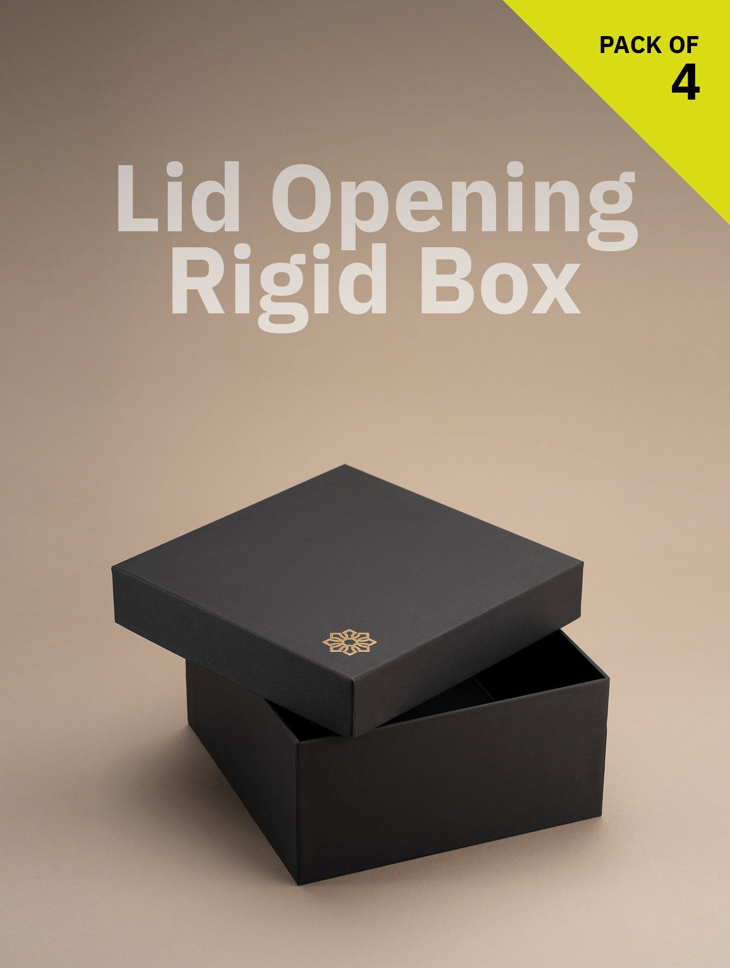 Lid Opening Square Box