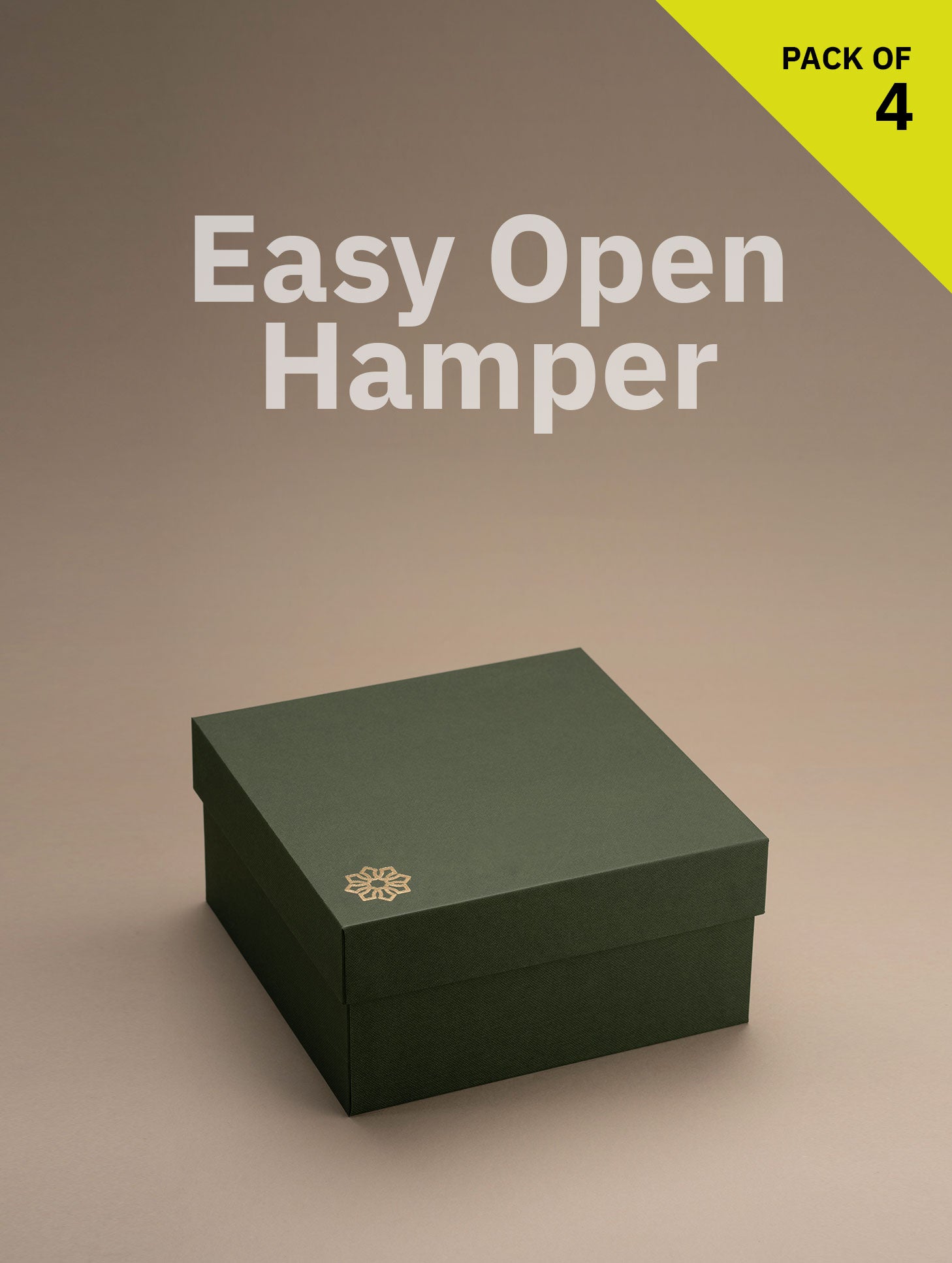 Lid Opening Square Box