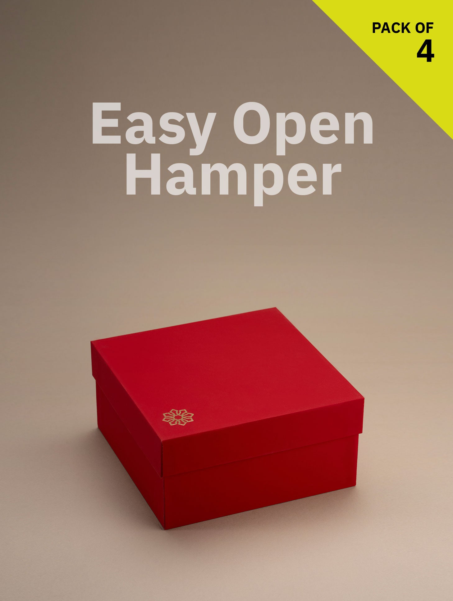 Lid Opening Square Box