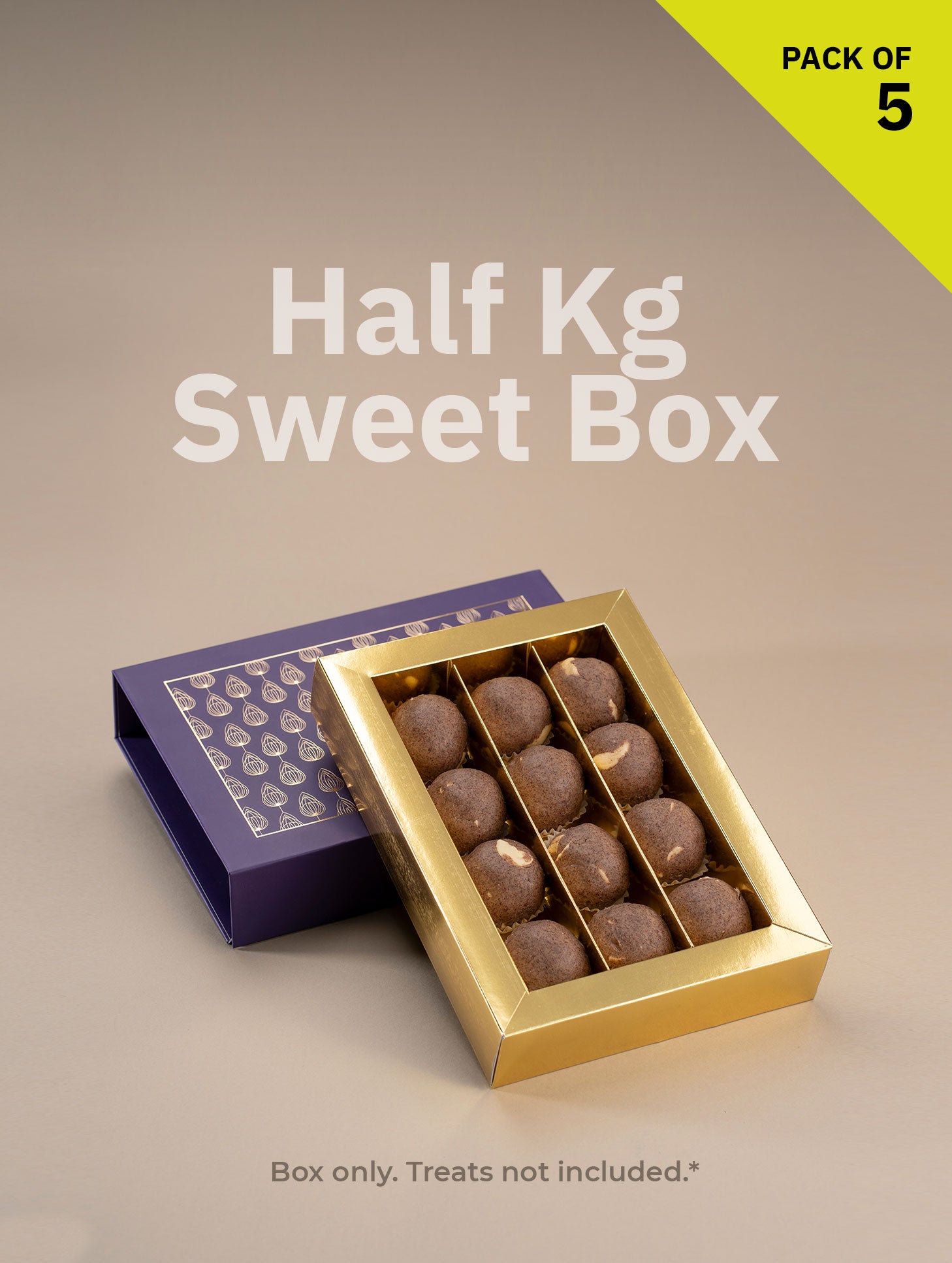 Half Kg Sweet Box