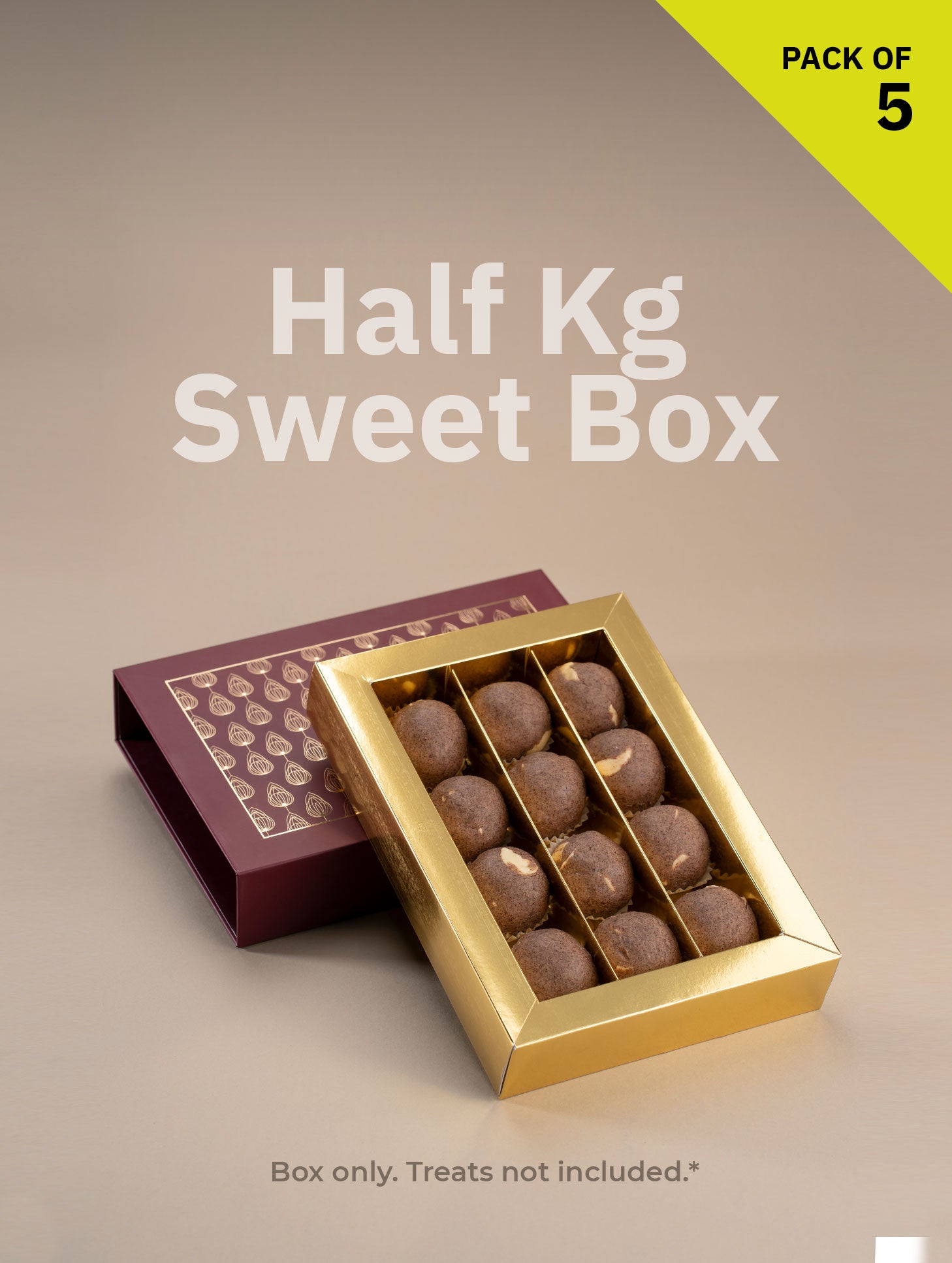 Half Kg Sweet Box