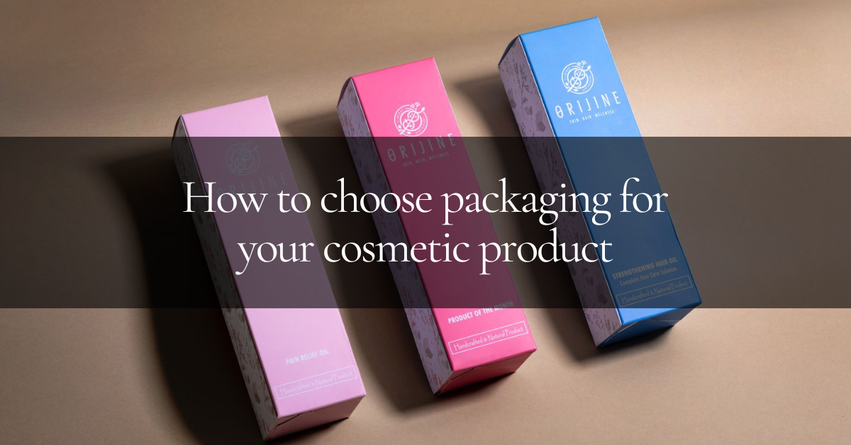 packaging box for cosmetic product